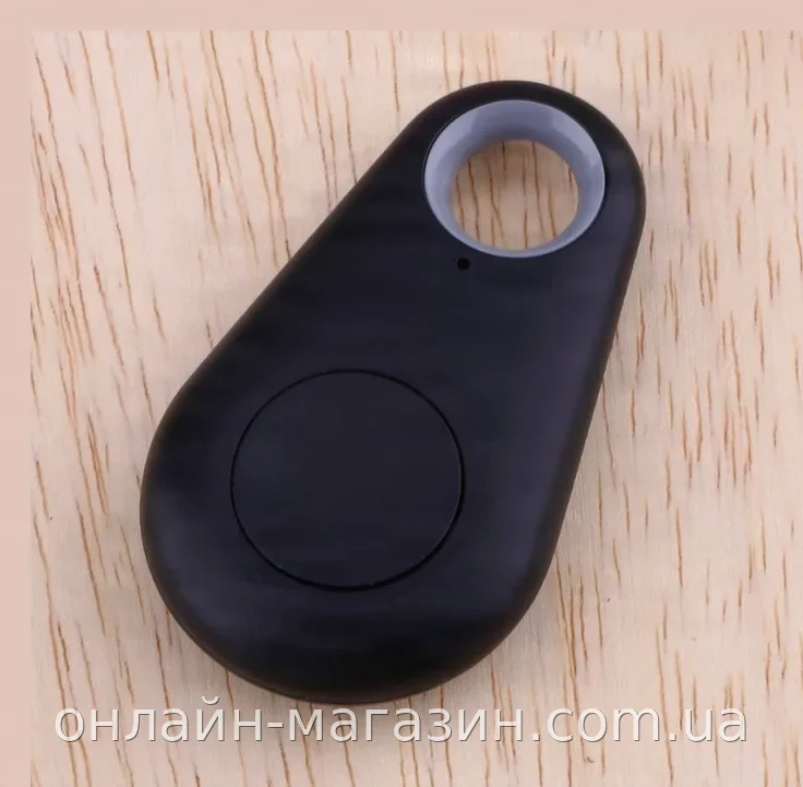 Брелок GPS-трекер iTag Bluetooth для поиска ключей и вещей, антипотеря для iOS и Android, черный компактный