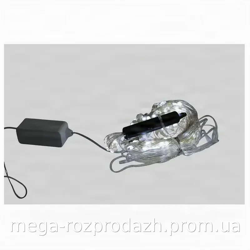 Гирлянда на медном проводе 400 LED 17 линий белого цвета для интерьера, модель Роса, для украшения помещений
