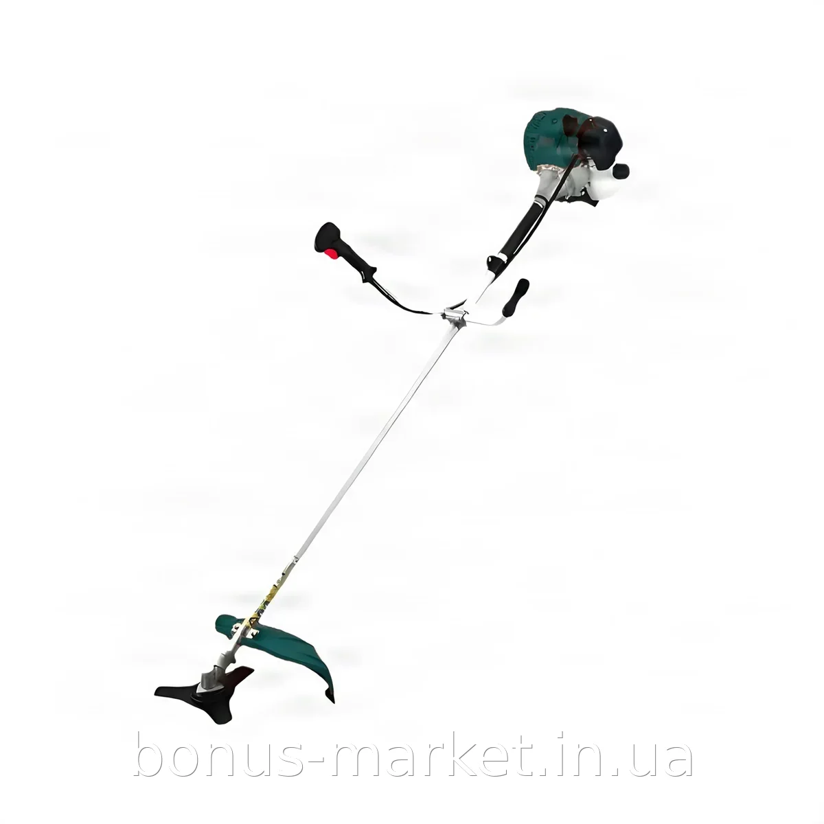 Бензиновая мотокоса Gardenlux GTG52-2 new четырехтактная 52 куб.см 2.5 л.с. прямая штанга для травы и кустов