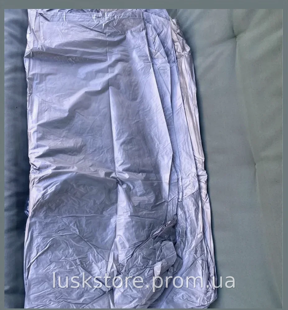 Чехол-тент для авто XXL 580x175x120 см, водонепроницаемый, защита от дождя, снега и солнца, из прочного PEVA