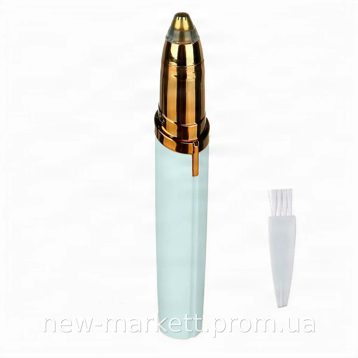Триммер эпилятор для бровей Flawless Brows 715L 150W женский, вырывает с корнем, позолота 18 карат, для дома