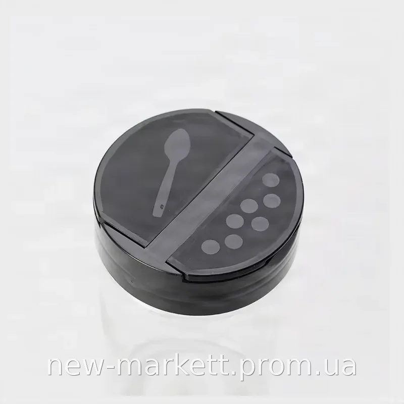 Баночка для специй с распылителем LY-379 пластиковая, однокамерная, моется в посудомоечной машине, для кухни