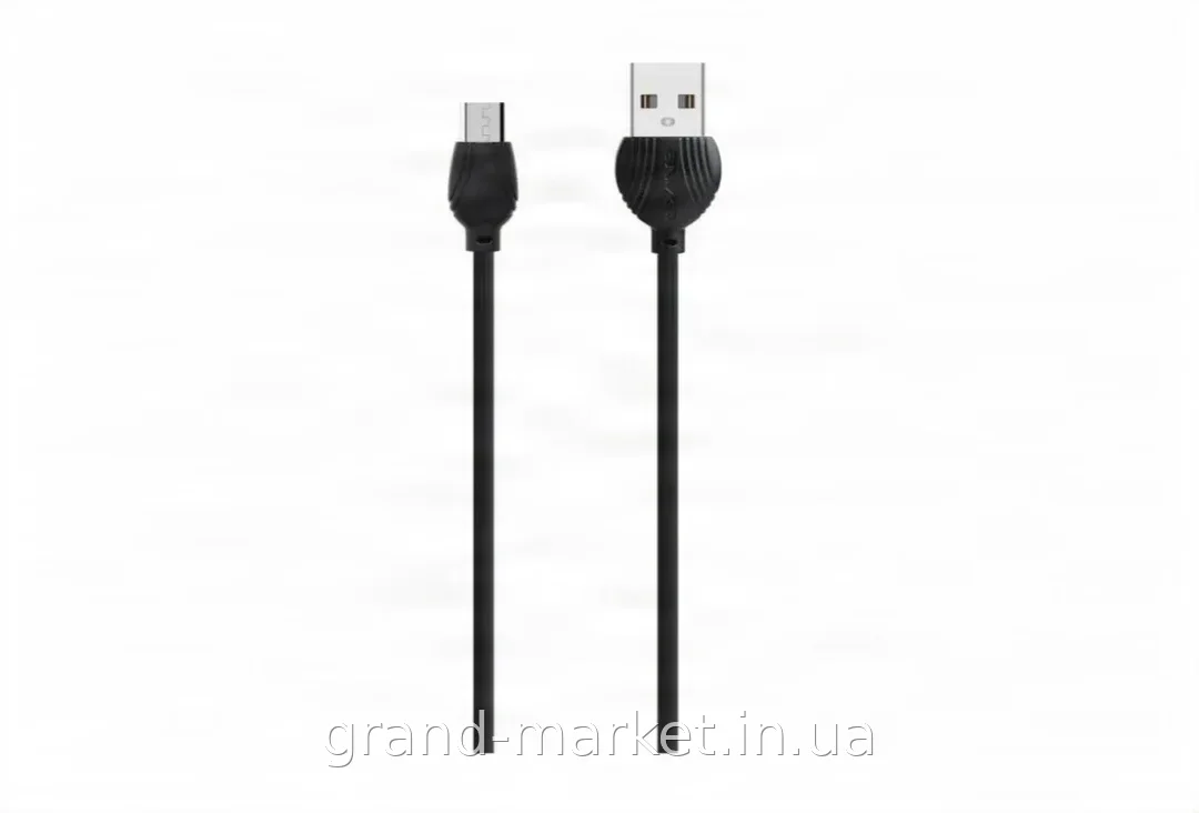 Кабель AWEI CL-61 Micro-USB 1 м черный оригинальный с быстрой зарядкой 2.5 А, передача данных до 480 МБ/с