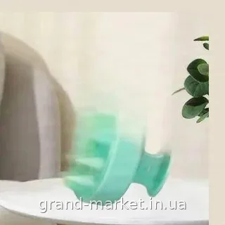 Силиконовая массажная щетка для головы и мытья волос - мягкая, гипоаллергенная, подходит для всех типов
