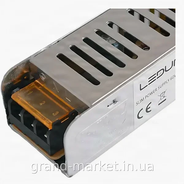 Блок живлення імпульсний 12V 25A в металевому корпусі, подовжена конструкція для автоелектроніки та охорони