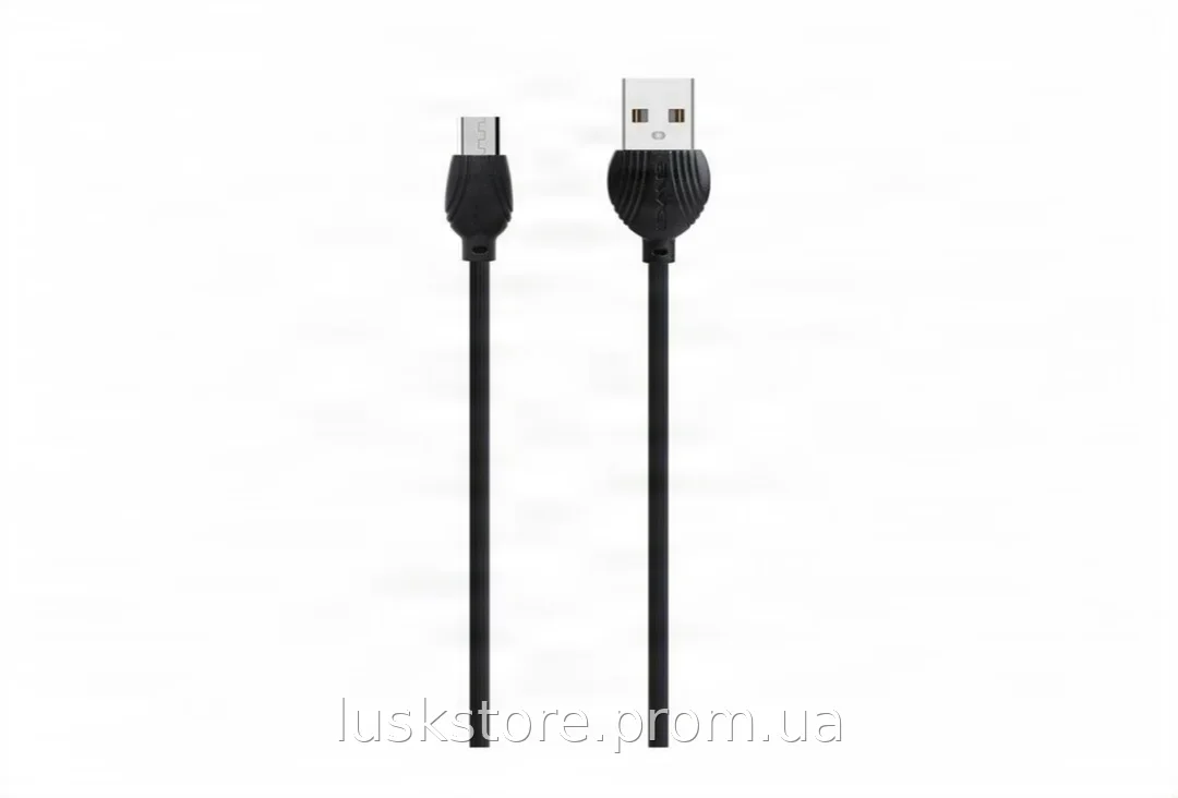 Кабель USB AWEI CL-61 Micro USB для зарядки и синхронизации 2.5A, 1 м, черный - высокая надежность