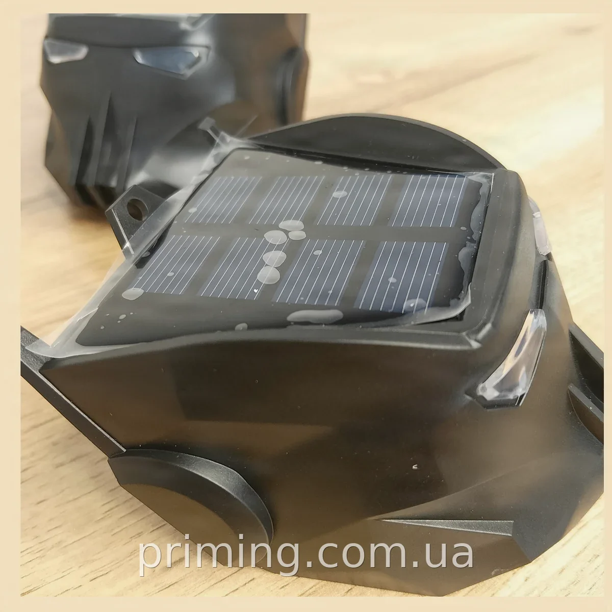 Ультразвуковий відлякувач з миготливим LED-підсвічуванням на сонячній батареї, 2 шт., від кротів та гризунів