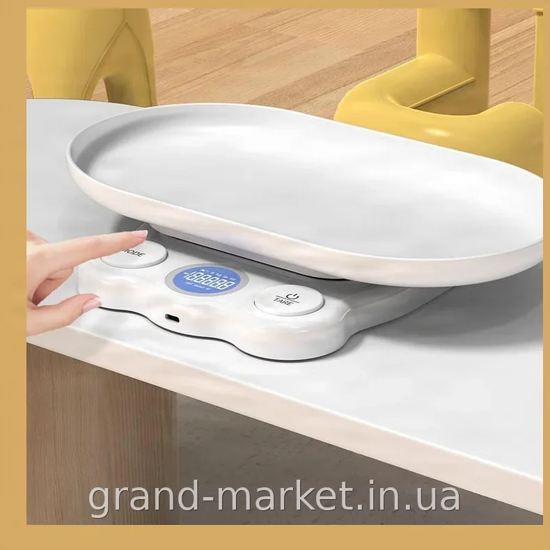 Електронні кухонні ваги Weighing by weight AND EL0227 до 15 кг, точність 0,1 г, платформа та автовідключення