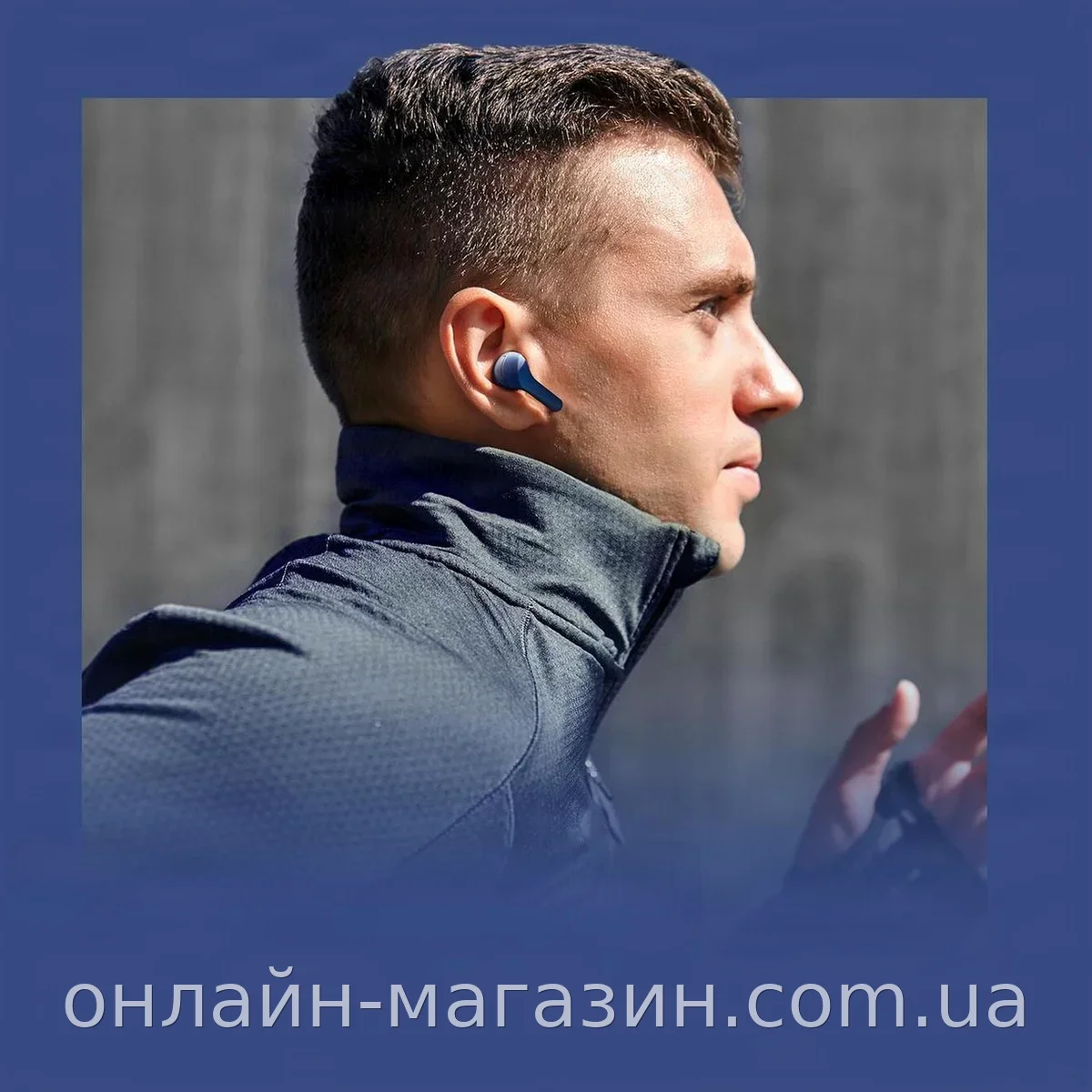 Бездротові Bluetooth навушники LEXEGO Ultrapods Max з дисплеєм-індикатором, вакуумні, TWS, Type-C, чорні