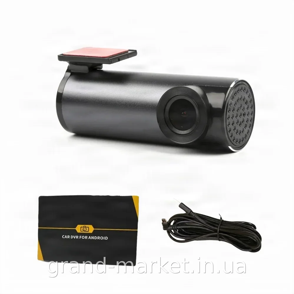 Відеореєстратор автомобільний USB DVR W7 з оглядом 170 градусів для Android-магнітоли на лобове скло