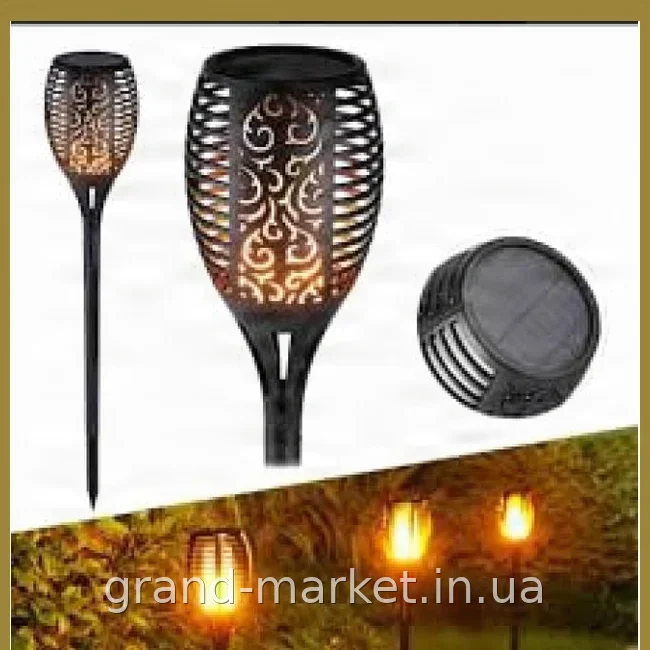 Светодиодный декоративный светильник BL XF 6006 FLAME EFFECT BIG 70 см с эффектом пламени для дома и улицы