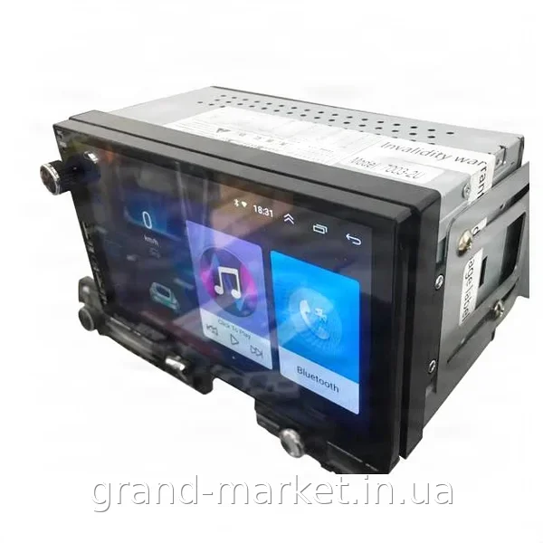 Автомагнітола 2DIN Pioneer 7003-2U Android 8.1 з GPS та WiFi, 7-дюймовий сенсорний екран, 16 ГБ пам'яті, 200 Вт