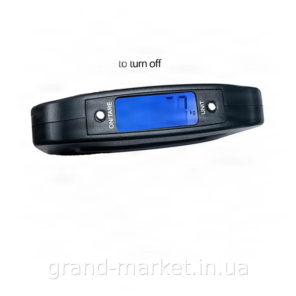 Ручные электронные весы AND XL-1566, прецизионный портативный кантер 50 кг для багажа и кухни, черные