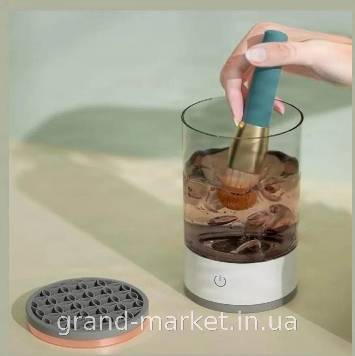 Автоматический очиститель кистей для макияжа Make Brush Cleaner электрический портативный набор кистей