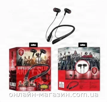 Безпровідні ігрові навушники MDR GAME-A2 Bluetooth з мікрофоном та часом роботи до 10 год, радіус 10 м
