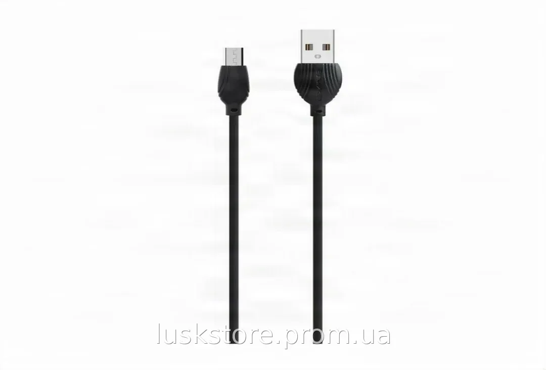 Кабель AWEI CL-61 Micro-USB 1 м черный, быстрая зарядка 2.5 А 15 Вт и синхронизация данных до 480 МБ/с